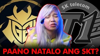 SUZZYSAUR, IKINUWENTO KUNG PAPAANO NATALO ANG SKT T1 | RR RECAP