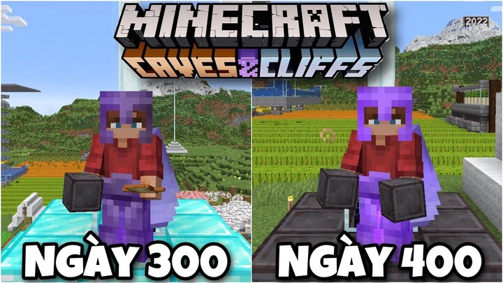 Tóm Tắt 400 Ngày Minecraft 1.18 Sinh Tồn Siêu Khó !!