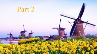 游览荷兰 - 小孩堤防风车巡游第二部分 | Visit the Netherlands - Windmill cruise along Kinderdijk Part 2