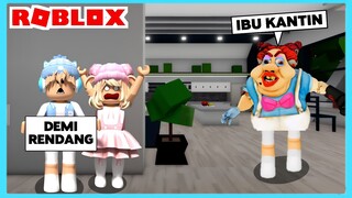 Drama Aku Dan Adiku Tergiur Makan Rendang Ibu Kantin Sekolah Di Roblox Brookhaven ft @Shasyaalala