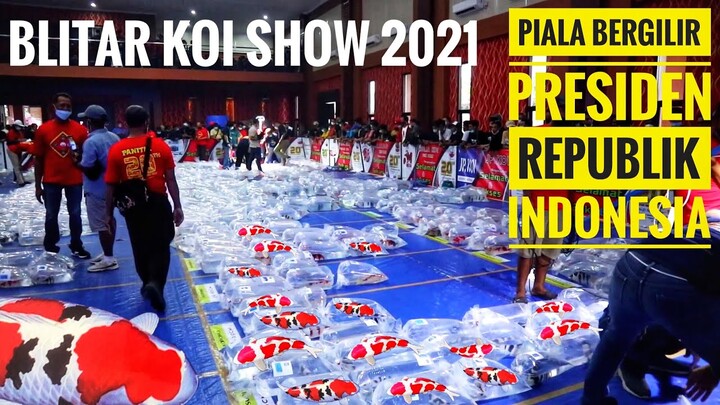 BLITAR KOI SHOW 2021 - PIALA BERGILIR PRESIDEN REPUBLIK INDONESIA