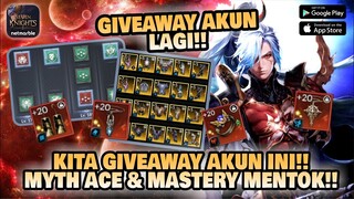 GIVEAWAY AKUN MYTH ACE LEVEL 60!! (hampir) - Seven Knights 2 Indonesia | GIVEAWAY