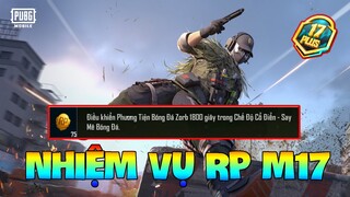 Cách Làm Nhiệm Vụ RP M17 Pubg Mobile | Điều Khiển Phương Tiện Bóng Đá Zorb Pubg Mobile | Xuyen Do