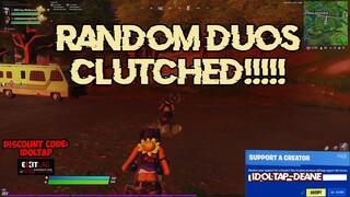 FORTNITE RANDOM DUOS #asiaserver