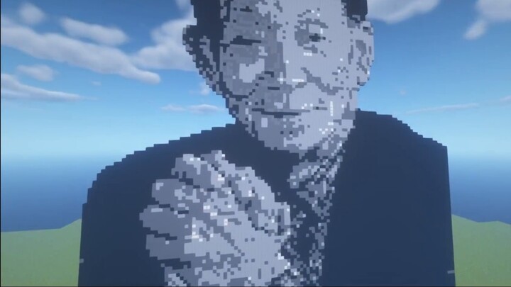 Game|Minecraft|Xếp một bức ảnh Viên Long Bình để tưởng nhớ ông ấy