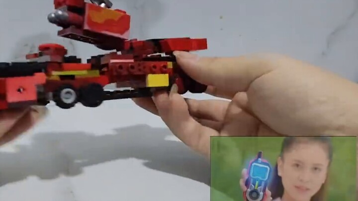 Yunxiao Super Energy Cannon~ Giant God Battle Team Charge Battle King Building Blocks MOC Yunxiao Wi