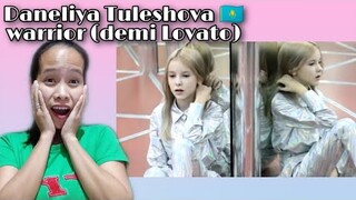 Daneliya Tuleshova  данелия тулешова 🇰🇿- Warrior (Demi Lovato) Filipina reacts