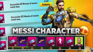 Lionel Messi New Character | Messi Emotes And Outfit | Pubg Mobile 2.3 Update