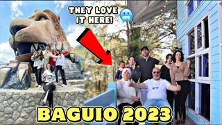 My ARAB Family's FIRST TIME in Baguio! 🇵🇭 (ANG LAMIG DAW!!)🥶