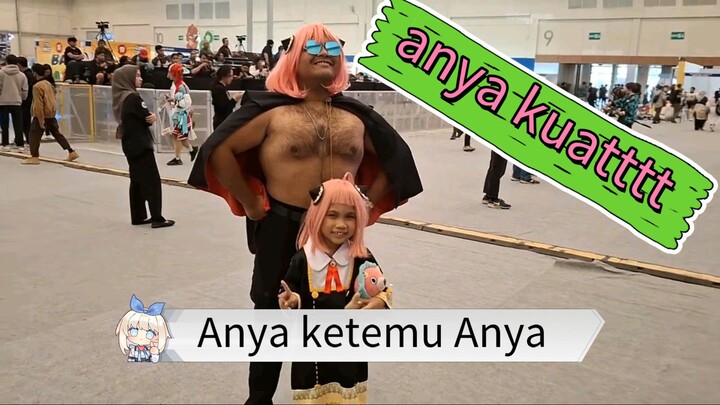 Anya Forger jalan jalan di INACON 2024