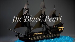 [Jin Hao] Klasik! LEGO Pirates of the Caribbean Black Pearl MOC Depp tidak akan pernah berdandan sep