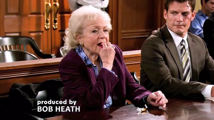 The old lady used her beauty to seduce the old man, but it turned out to be too much.