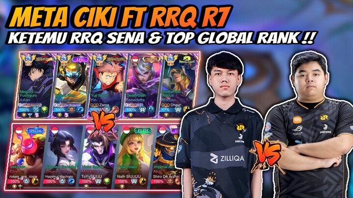 Meta Ciki Bersama R7 Ketemu RRQ Sena & Top Global Rank !!