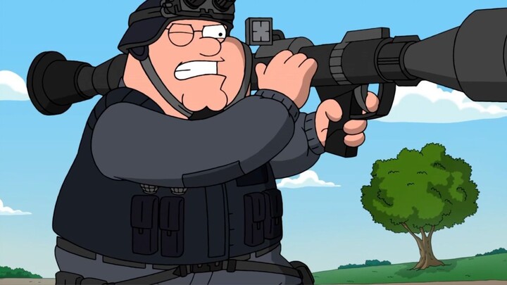 Family Guy: Megan diintimidasi, Pete mengambil RPG untuk membalaskan dendam putrinya