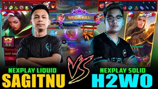 The Comeback! H2WO GALIT NA GALIT SA LATE GAME! (SAGITNU vs. H2WO sa Rank) ~ Mobile Legends