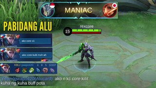 EPIC COMEBACK + MANIAC | DEALING WITH PABIDANG ALUCARD | REXCORE MLBB