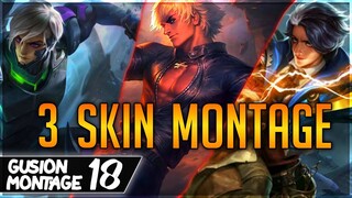 1COMBOisENOUGH! | GUSION MONTAGE #18 | SKINGIVEAWAY | Bronze V | BESTMOMENT | FASTHAND | IQ 999