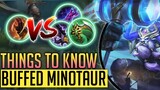 Buffed Minotaur Analysis - This is Why Minotaur May Return in META / Mobile Legends Update 2022