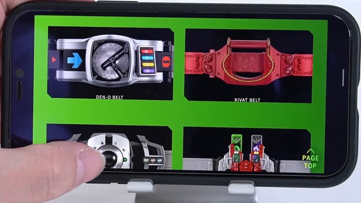Surprise! ! It actually includes the complete transformation sound effects? ! Kamen Rider official t