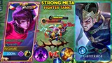 DYRROTH VS GATOTKACA STRONG FIGHTER TANK | TOP GLOBAL DYRROTH BROKEN ONE SHOT BUILD - MLBB