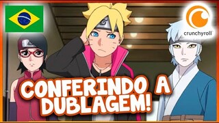 CONFERINDO BORUTO DUBLADO - A dublagem ficou BOA???!!