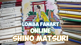 Fanart Online Competition - Shino Matsuri  Japanese Festival