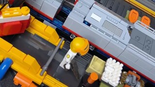 Less than 2 pictures, detailed lighting effects and full play! Semper Building Blocks 055 Large Ship