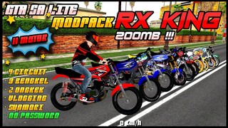 Cuma 200MB ❗❗😱 GTA SA LITE MOD RX KING 2022 // RINGAN // SIZE KECIL // NO PASSWORD // 11 MOTOR