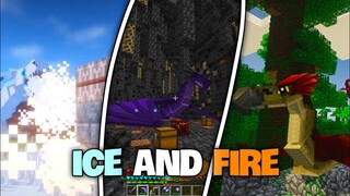 🔥ADDON/MOD ICE AND FIRE V3 CỰC HAY CHO MINECRAFT PE 1.19 UPDATE WEAPONS, DRAGON, ITEM..