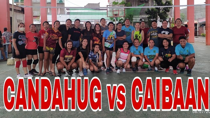 Candahug vs Caibaan Volleyball Game