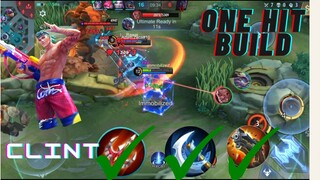 CLINT ONE HIT KILL BUILD 2022!! TOP BUILD | MLBB