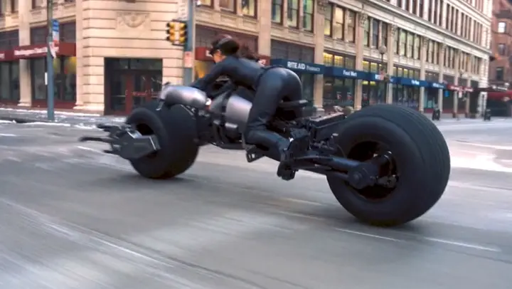 [Remix]The incredible motorbike of Batman