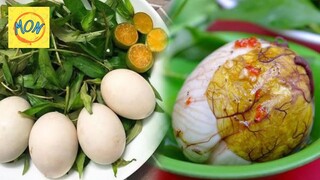 Cách nấu Hột Vịt Lộn ngon | Mon Không Ngu