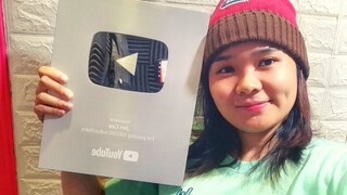 SILVER PLAY BUTTON | 100K SUBS |  JEN CEE (YouTube Creator Award)