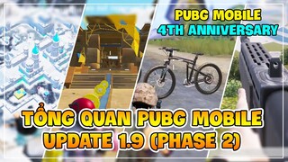 TỔNG QUAN BIG UPDATE PUBG MOBILE 1.9: XE ĐẠP, CHẾ ĐỘ SINH NHẬT 4 TUỔI, SÚNG MỚI SPAS'12 ! (PHASE 2)