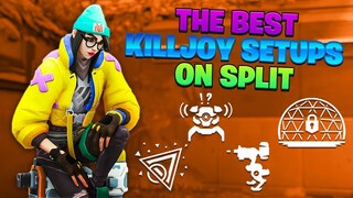 PRO Killjoy SETUPS ON SPLIT 2021 - Valorant Tips & Tricks