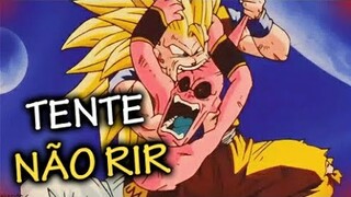 TENTE NÃO RIR - DRAGON BALL EDIÇÃO ZOEIRA (PARTE 2)