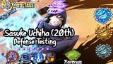 NxB NV: Sasuke Uchiha 20th Anniversary Outfit Defense Testing!