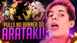 PULLS NO BANNER ARATAKI ITTO, GOROU E KUKI SHINOBU - ZAHRI GENSHIN IMPACT