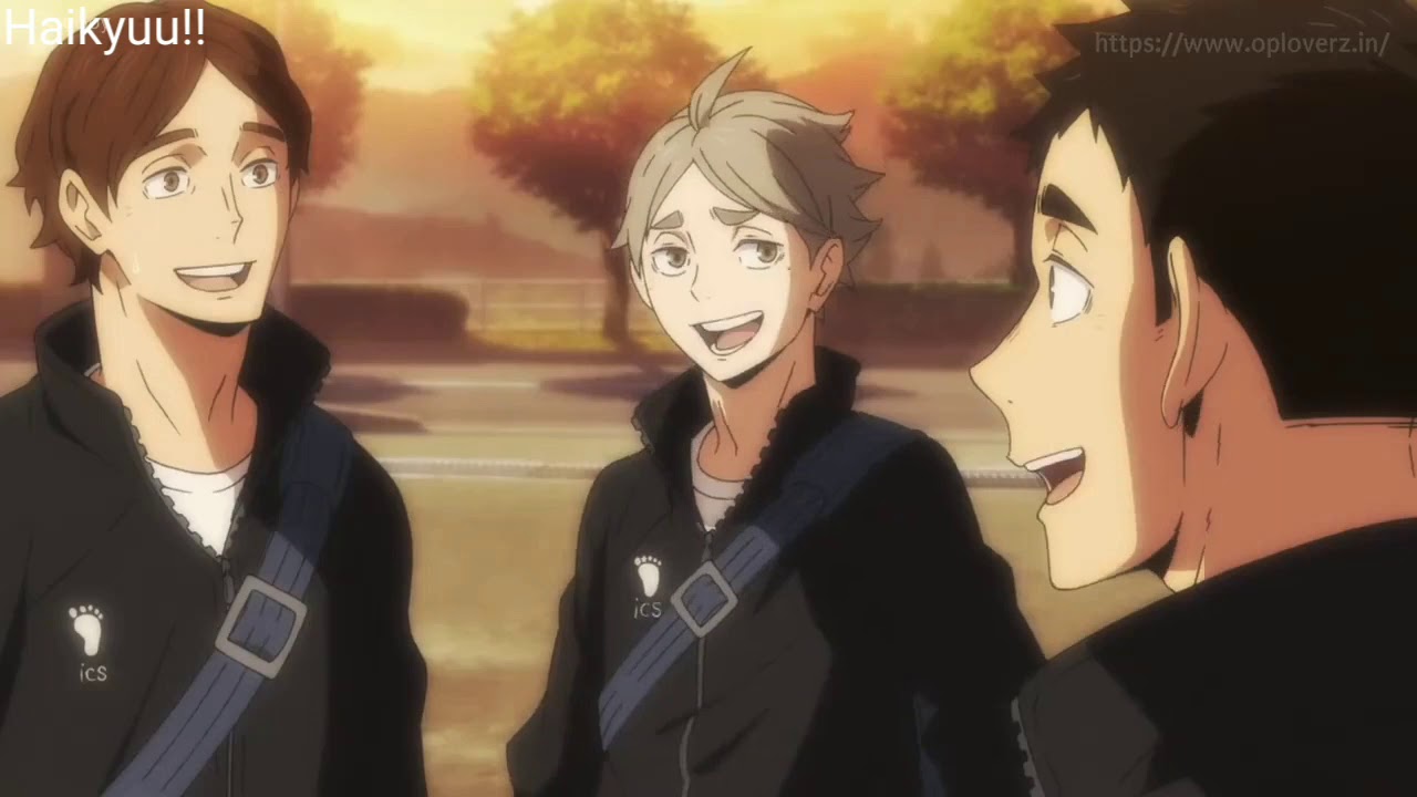 HAIKYUU season 3 episode 8 part 2/3