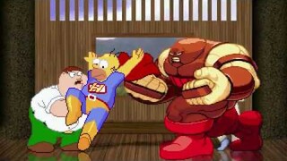 AN Mugen #248: Homer Simpson & Peter Griffin VS Juggernaut & Power Kung Fu Man