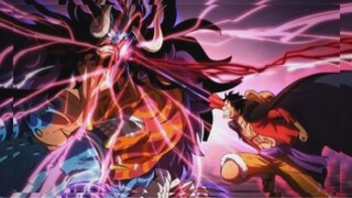 Adu haki kaido vs luffy