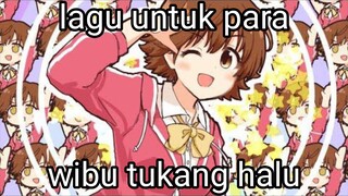 lagu untuk para wibu tukang halu // anime crack shorts