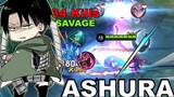 MARTIS Ashura 34 Kills / Savage Build | Mobile Legends