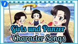 Girls und Panzer | All 19 Initial Character Songs Compilation_1