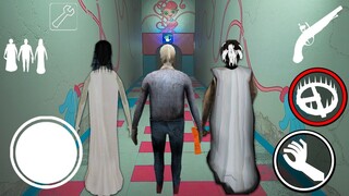 Granny,Slendrina,Grandpa Entered in Mommy Long Legs Factory - Poppy Playtime Animation