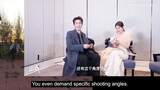 legend of Shen li : Interview Lin Gengxin said to Zhao Liying_ Is my face smooth