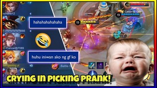 OPEN MIC REAL IYAK PRANK DAHIL INIWAN NG GF NAUWI SA MAANGAS AT MAYABANG NA CORE HAHA | MLBB