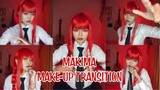 MAKIMA COSPLAY || MAKE-UP TRANSITIONS COMPILATION #MidoriCosplayVideo