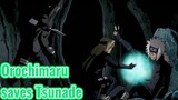 Orochimaru saves Tsunade